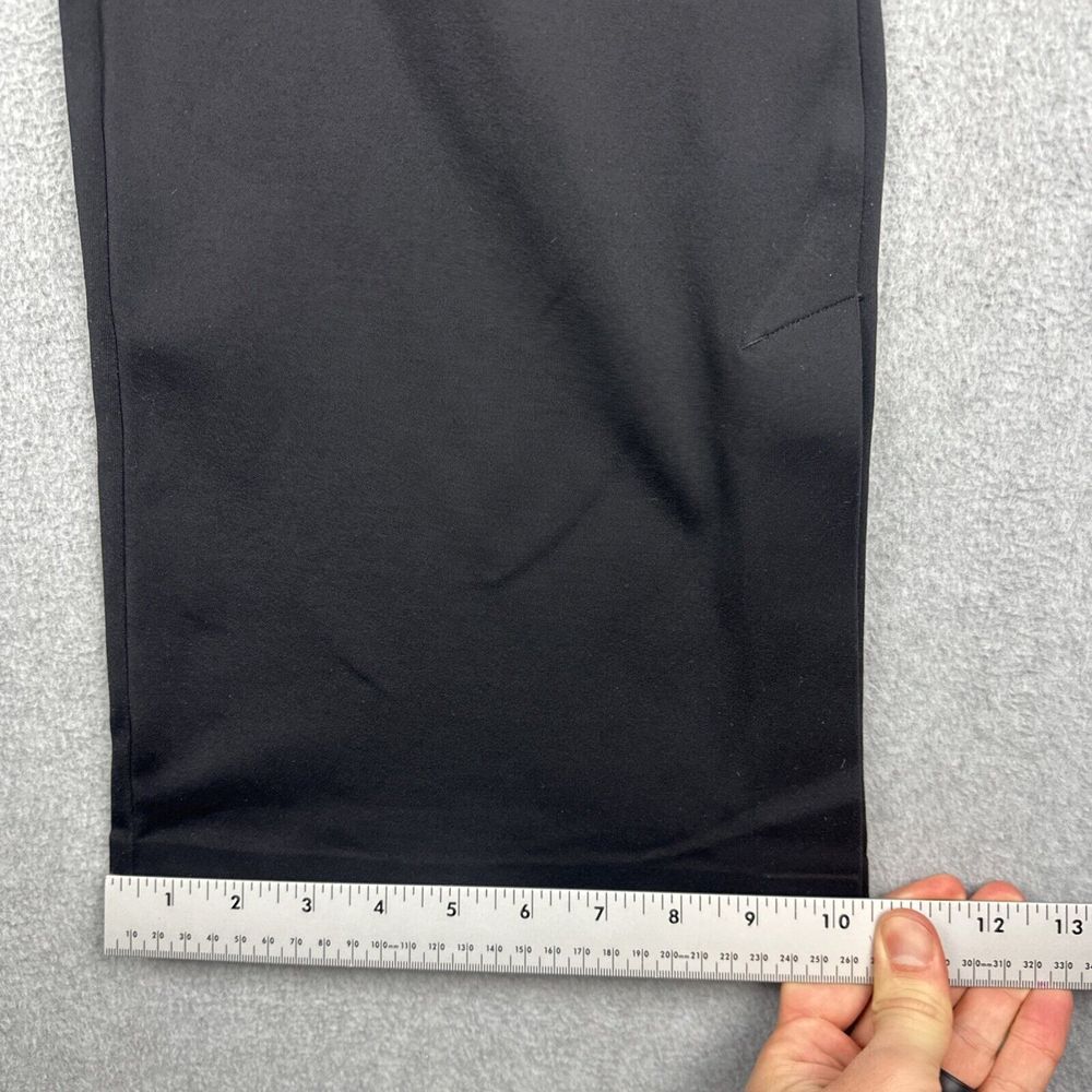 Athleta Pants Women SP Black Flare Stretch Wide Leg Curvy Performance Zip Pocket - Picture 10 of 13